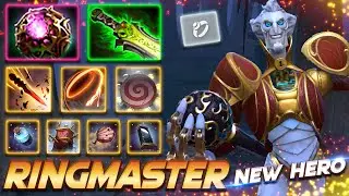 RINGMASTER - New Hero - Immortal Rank - Dota 2 Pro Gameplay [Watch & Learn]