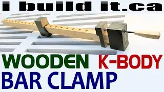 How To Make A Wooden Bar Clamp (Free Plans)