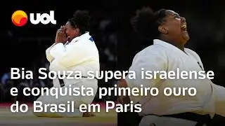 Ouro do Brasil: Beatriz Souza vence israelense no judô e leva 1º medalha de ouro do Brasil em Paris