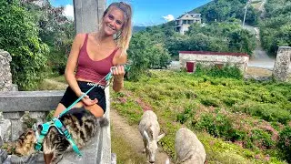 simple boat life; a girl & her cat [ep 110]