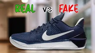 NIKE KOBE AD Midnight Navy REAL vs FAKE