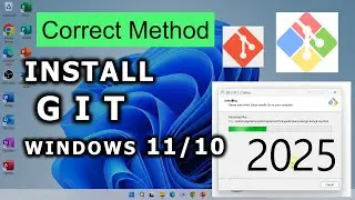 How to Download and Install GIT on Windows 10 or 11 in 2025? Step by Step