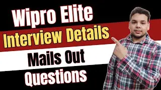 Wipro Elite Interview 2024 | Wipro Interview Mails | How to Prepare for Wipro Elite Interview ?