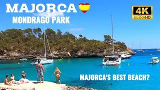Mondrago Natural Park, Mallorca 🇪🇸 Beach Walk 🏖 4K | Cala Mondrago 4K Beach Walking Tour