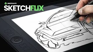 SketchFLIX - 043 | How to sketch a BMW SUV