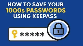 How to save your 1000s password using Keepass