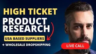 High Ticket Product Research & USA Based Wholesale Dropshipping Suppliers