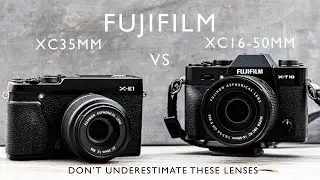 Fujifilm XC 16-50mm f/3.5-5.6 OIS II lens Vs Fujifilm XC35mm f2 lens