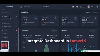 (03) Integrate Admin Dashboard in Laravel 9 | Set Css and Js Path | Integrate Admin Theme in Laravel