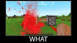 Minecraft wait what meme part 136 realistic minecraft Redstone