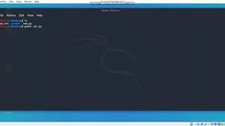 Kali linux Python Run command and first program in GEDIT