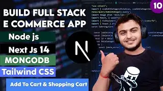 Next.js 14 E-Commerce: implement Add To Cart Functionality  (Tailwind, Formik, MongoDB, Node.js)