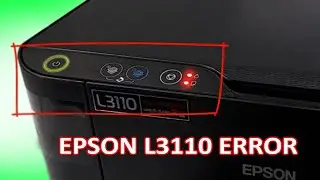 Printer EPSON Error, Epson L3110 Lampu printer berkedip bersamaan