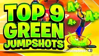 NEW TOP 9 BIGGEST GREEN WINDOW JUMPSHOTS NBA2K24 NEW GEN & OLD GEN! BEST JUMPSHOT NBA 2K24