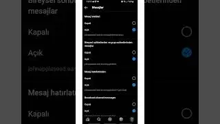 Instagram'dan gelen kanal davetiyelerini nasıl engellerim?