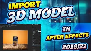 Element 3D import 3 models in after effects -3d product animation in after effects