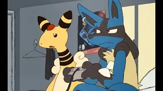 Ampharos and Lucario