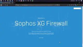 [Software] Online Install Sophos XG Firewall a Virtual Machine