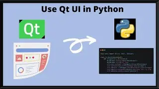 How to use UI from Qt in Python? Quick Tutorial | PyQt | Qt Designer | Create native UI for Python