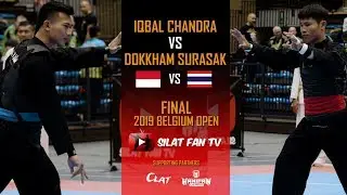 IQBAL CHANDRA V DOKKHAM SURASAK | 2019 PENCAK SILAT BELGIUM OPEN