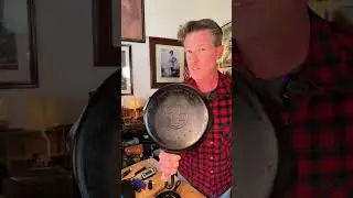 $5000.00 dollar Griswold Skillet, is this real? 🍳 #cooking #castironcooking #meat