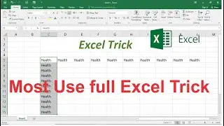 Most useful Excel Trick video🥶🥶🥶