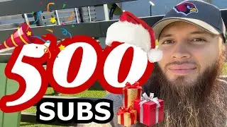 MERRY CHRISTMAS! 500+ Subs in 40 Days!! Thank you to everybody tuning in