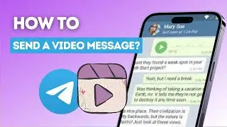 How to send a video message on Telegram?