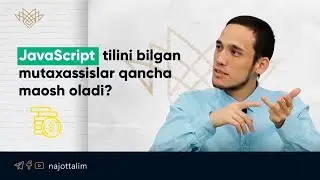 JavaScript tilini bilgan mutaxassislar qancha maosh oladi?