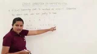 Error Detection and Correction in Hamming Code