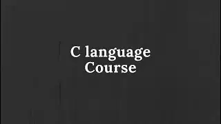 C Language Demo Class