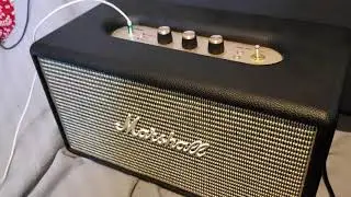 Marshall Stanmore BT speaker bass test