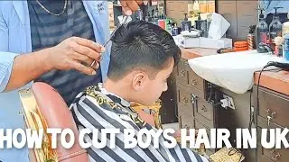 How To Cut Boys/Men's Hair | FULL HAIRCUT TUTORIAL | Classic Simple Barbering Techniques by Scienmix