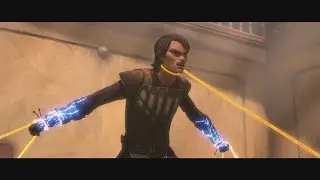 Star Wars: The Clone Wars - Anakin & Obi-Wan vs. Royal Zygerrian Guards [1080p]