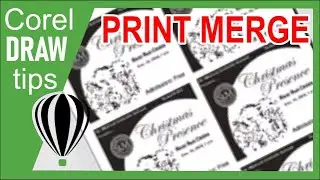 CorelDraw Print Merge