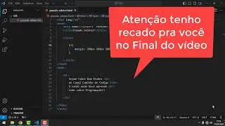 Para Você CRIAR UM SITE DO ZERO , com HTML , CSS, JAVASCRIPT E NODEJS , antes aprenda isto!