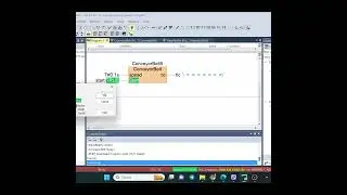 Эмулятор работы ленточного конвейера 