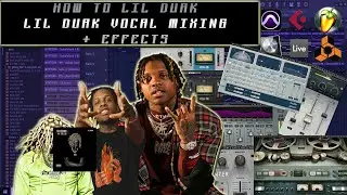 Mixing Melodic Trap Vocals With Waves Plugins |Lil Durk Vocal Mixing + Effects(Lil Durk Vocal Chain)