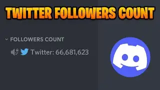 How to Setup Twitter Followers Count on Discord