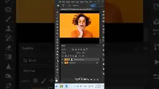 how to create this stroke effect in adobe photoshop #shorts