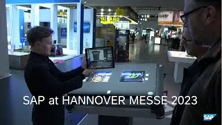 Explore Industry 4.0 Trends |  SAP booth at HANNOVER MESSE 2023