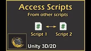 Unity Access scripts, from another script.