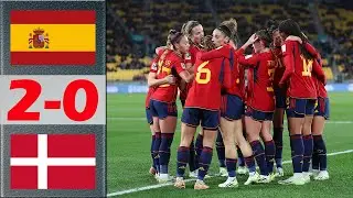 Spain vs Denmark Highlights | Women's Euro Qualifiers | 5.31.2024