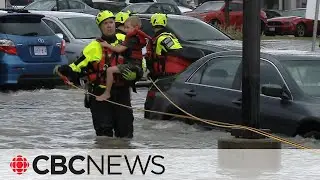 Roads reopened following heavy rain in Toronto area