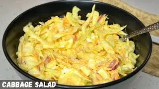 Cabbage Salad Recipe || Salade de Choux Africaine