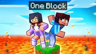 Minecraft But Were STUCK on ONE BLOCK!