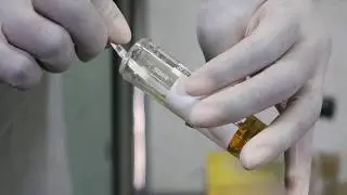 Collecting a sample of Urine