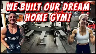 GARAGE GYM TOUR  |  CUSTOM BUILT DREAM HOME GYM!