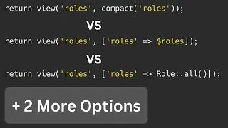 Controller Variables to View: Compact, Array or Other Way?