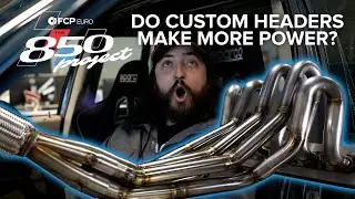 It Sounds Faster, But Is It? Custom Exhaust & Headers - The 850 Project S2E04